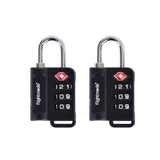 Darrahopens Auto Accessories > Auto Accessories Others > Automotive Decor Flightmode TSA 3 Dial Indicator Padlock x2