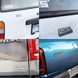 Darrahopens Auto Accessories > Auto Accessories Others > Automotive Decor Funny Car Emblem Badge Sticker 8x3cm Metal Self-Adhesive for Rear Boot or Window