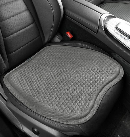 Darrahopens Auto Accessories > Auto Accessories Others > Automotive Decor Gray Universal Honeycomb Gel Seat Cushion - Breathable Cooling Pad for Car & Office - Ergonomic Pressure Relief & Non-Slip Design for Long Sitting