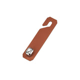 Darrahopens Auto Accessories > Auto Accessories Others > Automotive Decor Grey Car Multi-Functional PU Leather Hook with Crystal Decoration – Hidden Storage Hook for Front and Rear Seats (Set of 2)