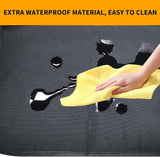 Darrahopens Auto Accessories > Auto Accessories Others > Automotive Decor Kicking Mat with Organizer - 2 Pack Rear Seat Protector Seat Cover for your car, SUV, minivan or truck seat - Vehicle Rear Seat Child Safety Accessory - GM Interior Protector