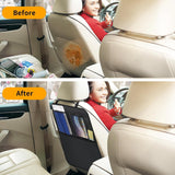 Darrahopens Auto Accessories > Auto Accessories Others > Automotive Decor Kicking Mat with Organizer - 2 Pack Rear Seat Protector Seat Cover for your car, SUV, minivan or truck seat - Vehicle Rear Seat Child Safety Accessory - GM Interior Protector