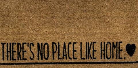 Darrahopens Auto Accessories > Auto Accessories Others > Automotive Decor Large Theres No Place Like Home Doormat Door Mat 90cm