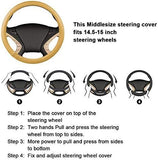 Darrahopens Auto Accessories > Auto Accessories Others > Automotive Decor Luxury Fluffy Steering Wheel Cover for Men Women,Soft Warm Short Plush Steering Wheel Cover Gray Fuzzy with Universal 14.5-15 Inch