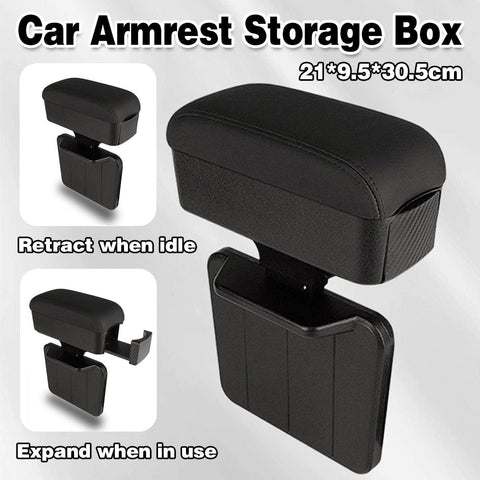 Darrahopens Auto Accessories > Auto Accessories Others > Automotive Decor Multifunctional Armrest Storage Box Gap Organizer for Vehicle Interior Use