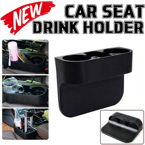Darrahopens Auto Accessories > Auto Accessories Others > Automotive Decor Multifunctional Car Console Gap Cup Holder for Bottles Snacks and Small Items
