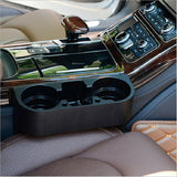 Darrahopens Auto Accessories > Auto Accessories Others > Automotive Decor Multifunctional Car Console Gap Cup Holder for Bottles Snacks and Small Items