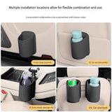 Darrahopens Auto Accessories > Auto Accessories Others > Automotive Decor Orange Universal Car Door Cup Holder - PU Leather Hanging Storage Organizer for Seat Back and Console side and Door storage compartment - Multi-Purpose Beverage Pocket with Secure Clip Design for Travel and Commute In Australia - Darrahopens