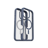 Darrahopens Auto Accessories > Auto Accessories Others > Automotive Decor OtterBox Defender XT Clear Back Case for iPhone 16 Pro Max -Clear/Blue