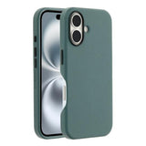 Darrahopens Auto Accessories > Auto Accessories Others > Automotive Decor OtterBox Symmetry Cactus Leather Back Case for iPhone 16 - Green