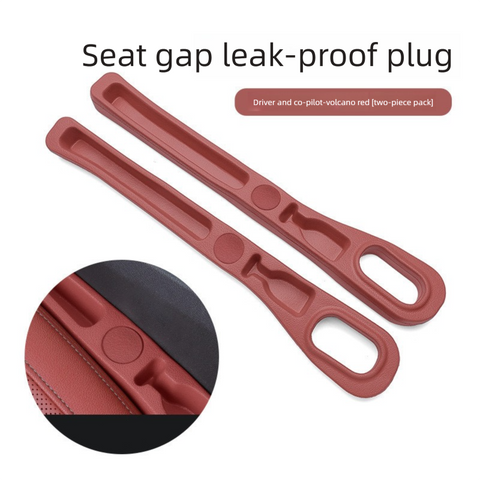 Darrahopens Auto Accessories > Auto Accessories Others > Automotive Decor Red Car Seat Gap Filler Strip with Integrated Storage Slot Universal Interior Organizer for Mobile Phones and Keys Safety Solution for Local Drivers