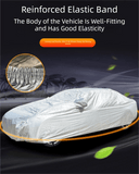 Darrahopens Auto Accessories > Auto Accessories Others > Automotive Decor Silver 2S Universal Car Cover – 170T Taffeta Fabric, All-Weather Protection for Cars(3500×1700×1500MM)