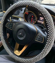 Darrahopens Auto Accessories > Auto Accessories Others > Automotive Decor Steering Wheel Cover Dark Fragrance Pavilion 40cm Wood Xingyue Bodhi 8mm In Australia - Darrahopens