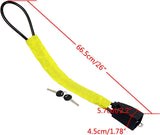 Darrahopens Auto Accessories > Auto Accessories Others > Automotive Decor Steering Wheel Lock Seat Belt Lock Universal Anti Theft Car Device Car Lock Car Theft Prevention with 2 Keys for Car Security Fit Most Vehicles Truck SUV Van (Yellow)