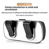Darrahopens Auto Accessories > Auto Accessories Others > Automotive Decor Sunglass Holder for Car Visor Clip Glasses Case Car Sunglasses Case for Car Sun Visor Glasses Storage Box Car Sunglass Holder Car Visor Accessories Universal for SUV Sedan Truck (black)