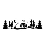 Darrahopens Auto Accessories > Auto Accessories Others > Automotive Decor Tree Forest Vinyl Body Decal Sticker for SUV RV Van Caravan Off-Road Camper Vehicle Wrapping