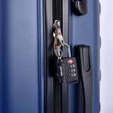 Darrahopens Auto Accessories > Auto Accessories Others > Automotive Decor TSA Approved Travel 3 Dial Indicator Padlock