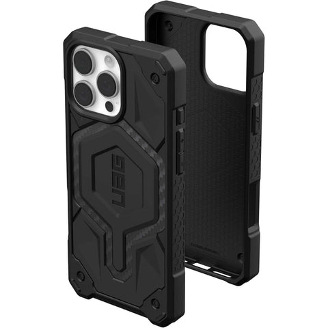 Darrahopens Auto Accessories > Auto Accessories Others > Automotive Decor UAG Monarch Pro Back Case for iPhone 16 Pro Max - Carbon Fiber
