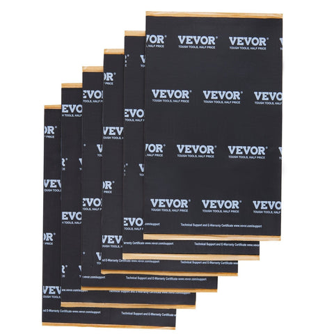 Darrahopens Auto Accessories > Auto Accessories Others > Automotive Decor VEVOR Car Sound Deadening Mat, 200 mil 2.3sq.m Car Sound Dampening Material, Butyl Automotive Sound Deadener, Noise Insulation and Vibration Dampening Material for Car