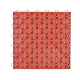 Darrahopens Auto Accessories > Auto Accessories Others > Automotive Decor VEVOR Garage Tiles Interlocking, 12 x 12 x 0.53 inch 25 Pack Garage Floor Covering Tiles, Non-Slip Double-Sided Texture Garage Flooring Tiles, for Garages, Basements, Repair Shops, Red