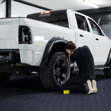 Darrahopens Auto Accessories > Auto Accessories Others > Automotive Decor VEVOR Garage Tiles Interlocking, 12 x 12 x 0.53 inch 25 Pack Garage Floor Covering Tiles, Non-Slip Double-Sided Texture Garage Flooring Tiles, for Garages, Basements, Repair Shops, Graphite Gray