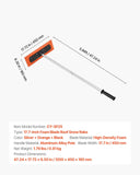 Darrahopens Auto Accessories > Auto Accessories Others > Automotive Decor VEVOR Snow Roof Rake, 1.2m Long Reach Car Roof Snow Scraper, 45cm Foam Blade for No Scratches, Non-Slip Handle, Lightweight Snows Removal Tool for Vehicle Garage Rooftop Leaves Debris Clearing