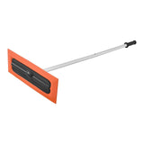 Darrahopens Auto Accessories > Auto Accessories Others > Automotive Decor VEVOR Snow Roof Rake, 1.2m Long Reach Car Roof Snow Scraper, 45cm Foam Blade for No Scratches, Non-Slip Handle, Lightweight Snows Removal Tool for Vehicle Garage Rooftop Leaves Debris Clearing