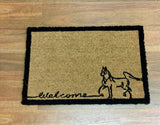 Darrahopens Auto Accessories > Auto Accessories Others > Automotive Decor Welcome Doormat Door Mat 60x40cm