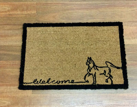 Darrahopens Auto Accessories > Auto Accessories Others > Automotive Decor Welcome Doormat Door Mat 60x40cm
