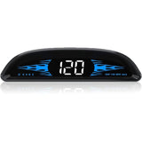 Darrahopens Auto Accessories > Auto Accessories Others > Automotive Gauges Car HUD GPS Speedometer, Universal Windshield Display with Overspeed Alarm, USB Plug and Play, 4 Inch