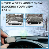 Darrahopens Auto Accessories > Auto Accessories Others > Automotive Gauges Solar Powered Car Antifreeze Snow Removal Device Electromagnetic Windshield De-icer Anti-Fog Frost Tool for Winter Driving