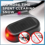 Darrahopens Auto Accessories > Auto Accessories Others > Automotive Gauges Solar Powered Car Antifreeze Snow Removal Device Electromagnetic Windshield De-icer Anti-Fog Frost Tool for Winter Driving