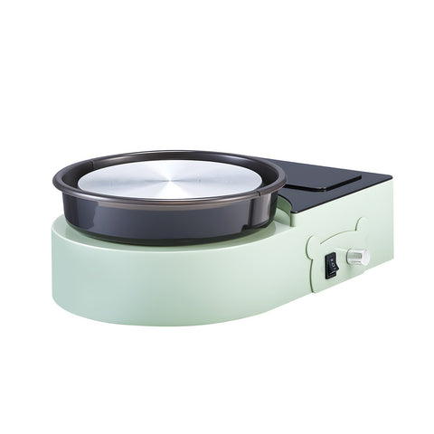 Darrahopens Auto Accessories > Auto Accessories Others > Automotive Gauges VEVOR Mini Pottery Wheel, 158 mm Turntable, Forward and Reverse Rotation, Adjustable Speed, Electric Clay Wheel for Kids and Adults, with Clay Shaping Tools, for Home DIY, Pottery Classes, Green