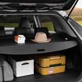 Darrahopens Auto Accessories > Auto Accessories Others > Automotive Gauges VEVOR Retractable Cargo Cover for Toyota, Upgraded Waterproof Trunk Cover Security Shield Shade for Toyota RAV4 2019-2025 5-Seater, UV Resistant Rear Trunk Cover, Aluminum Alloy & PVC Leather Texture