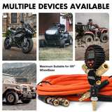 Darrahopens Auto Accessories > Auto Accessories Others > Automotive Gauges X-BULL Indeflate Digital 4 Hose 4 Tire Inflation Deflation System Equalizer