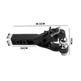 Darrahopens Auto Accessories > Auto Accessories Others > Automotive Lifts & Hoists 8 Ton Pintle Tow Hook Receiver Arm Hitch Towing Car Truck Heavy Duty Ball Combo