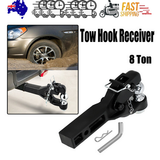Darrahopens Auto Accessories > Auto Accessories Others > Automotive Lifts & Hoists 8 Ton Pintle Tow Hook Receiver Arm Hitch Towing Car Truck Heavy Duty Ball Combo