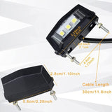 Darrahopens Auto Accessories > Auto Accessories Others > Automotive Lights 1 Pc Motorcycle License Plate Light, 12V Universal Motorcycle LED Tail Light Rear License Plate Lamp, White Light