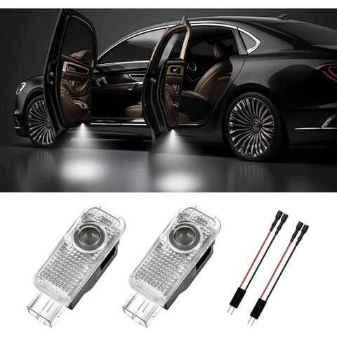 Darrahopens Auto Accessories > Auto Accessories Others > Automotive Lights 2 pcs Door Light, Entry Door Lighting Projection, Car Door Projector For A1/A3/A4/A5/A6/Q3/Q5/Q7/A7/A8/R8