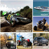 Darrahopens Auto Accessories > Auto Accessories Others > Automotive Lights 20W LED Fog Light LED Work Light Ip68 Waterproof Work Light LED Car Headlight Off-ROad Motorcycle Atv Utv 4X4 Suv