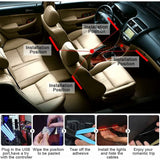 Darrahopens Auto Accessories > Auto Accessories Others > Automotive Lights Car Interior LED Lights - Car Interior Lamp, 48 LED Car Strip Lights With Wireless Remote Control, Upgraded Waterproof