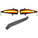 Darrahopens Auto Accessories > Auto Accessories Others > Automotive Lights Dynamic LED Turn Signal Lights Yellow for Civic 8th 2005-2011 Mirror Mounted Compatible with DEBUNS 2x