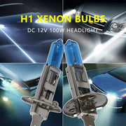 Darrahopens Auto Accessories > Auto Accessories Others > Automotive Lights Halogen Headlight Bulb Super White 5000K 12V 100W H1