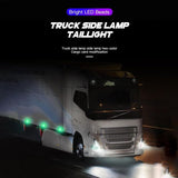 Darrahopens Auto Accessories > Auto Accessories Others > Automotive Lights Trailer Lights, Side Marker Lights Rectangular Clearance, Dustproof Accessory For Night Safety, Pickup Truck Trailer