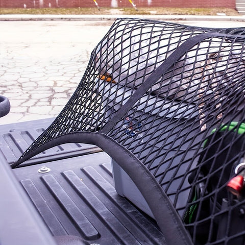 Darrahopens Auto Accessories > Auto Accessories Others > Automotive Loading Ramps High-elasticity truck bed net, cargo net for pickup truck bed, stretchable mesh organizer for pickup truck trunk bed, suitable for daily light loads in trucks