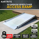 Darrahopens Auto Accessories > Auto Accessories Others > Automotive Loading Ramps Kartrite 6ft Aluminium Wheelchair Ramp Non Slip Surface 386kg Capacity In Australia - Darrahopens