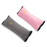 Darrahopens Auto Accessories > Auto Accessories Others > Automotive Parts 1/2× Soft Plush Car Shoulder Pad and Cushion Pillow for Travel Comfort - Beige