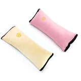 Darrahopens Auto Accessories > Auto Accessories Others > Automotive Parts 1/2× Soft Plush Car Shoulder Pad and Cushion Pillow for Travel Comfort - Beige