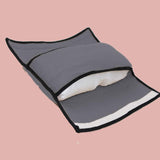 Darrahopens Auto Accessories > Auto Accessories Others > Automotive Parts 1/2× Soft Plush Car Shoulder Pad and Cushion Pillow for Travel Comfort - Beige