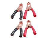 Darrahopens Auto Accessories > Auto Accessories Others > Automotive Parts 2/4/6Pairs Car Battery Tongs Cable Alligator Electrical Measured Clip Clamp Tool - 4pcs (2black+2red)
